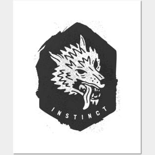 Instinct - Wolf Posters and Art